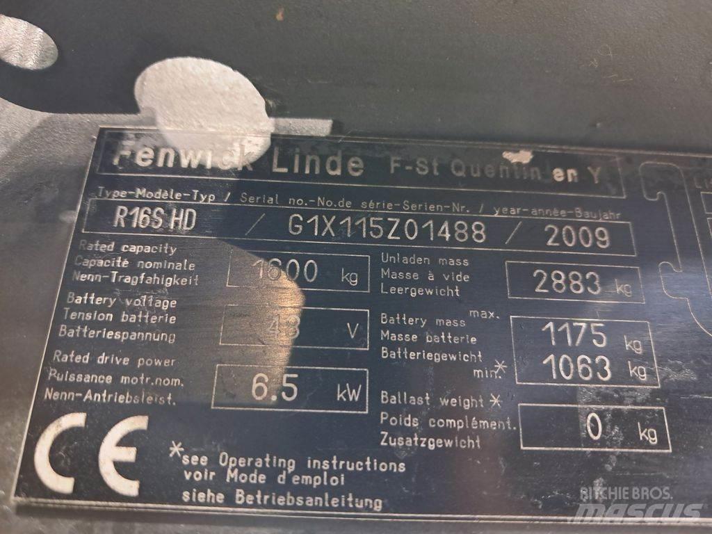 Linde R16 S HD Viličarji s pomičnim teleskopom