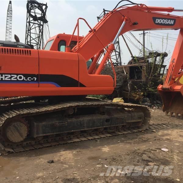 Doosan dh220lc-7 Bagri goseničarji