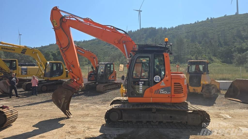 Doosan DX 140 LCR-3 Bagri goseničarji