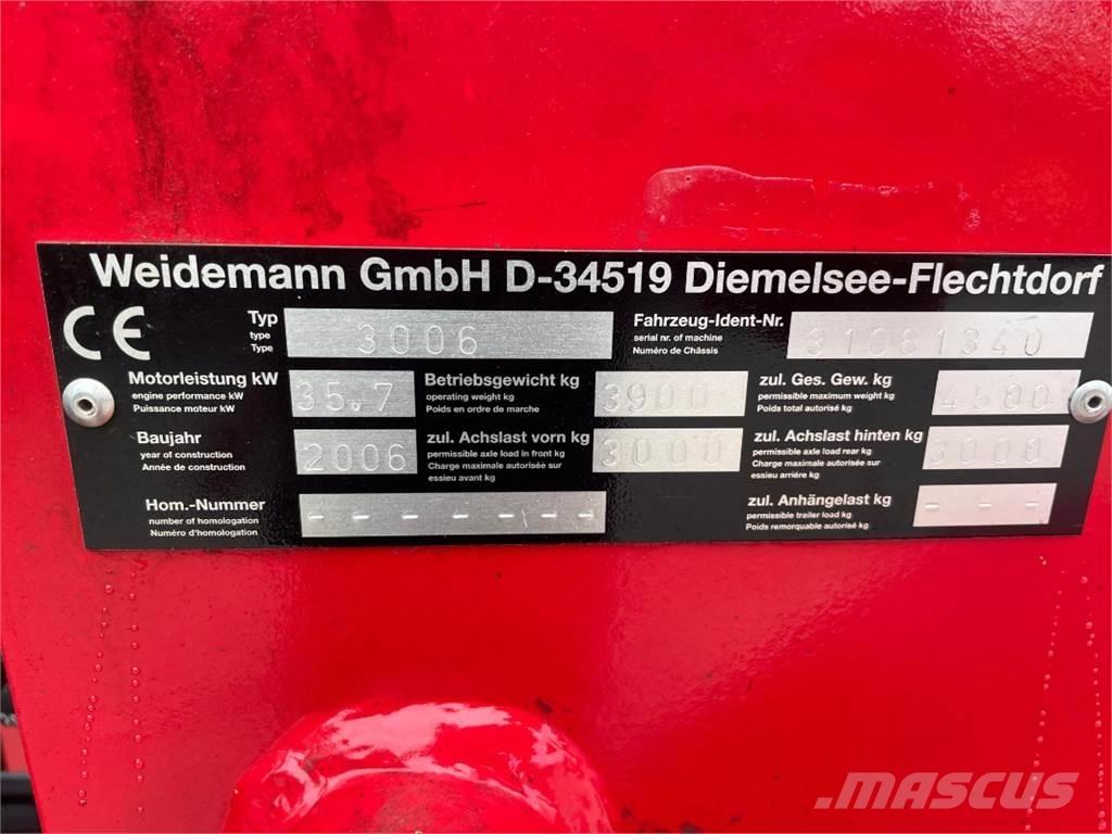 Weidemann 3006 Kolesni nakladalci
