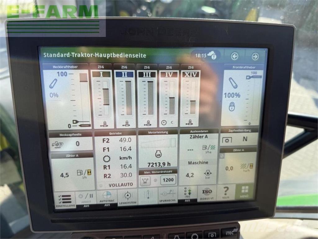 John Deere 6155r Traktorji