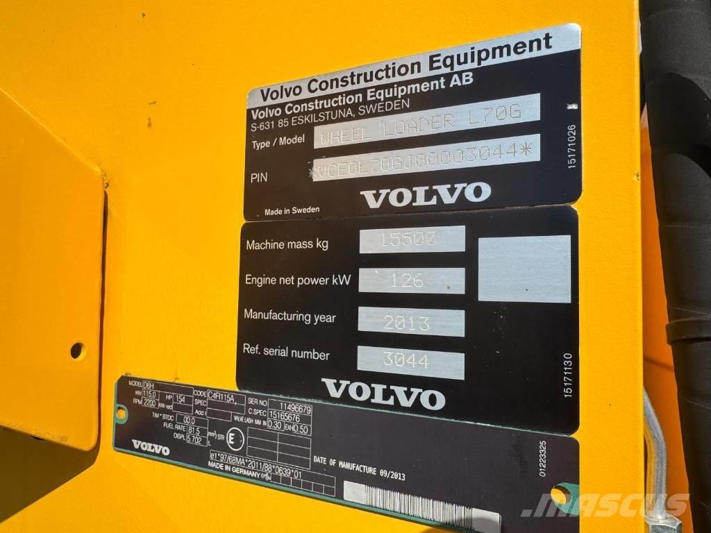 Volvo L 70 G Kolesni nakladalci