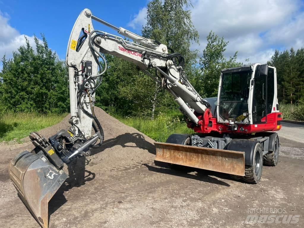 Takeuchi TB395W Bagri na kolesih