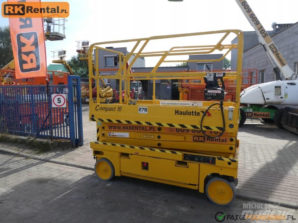 Haulotte Compact 10 Škarjaste dvižne ploščadi