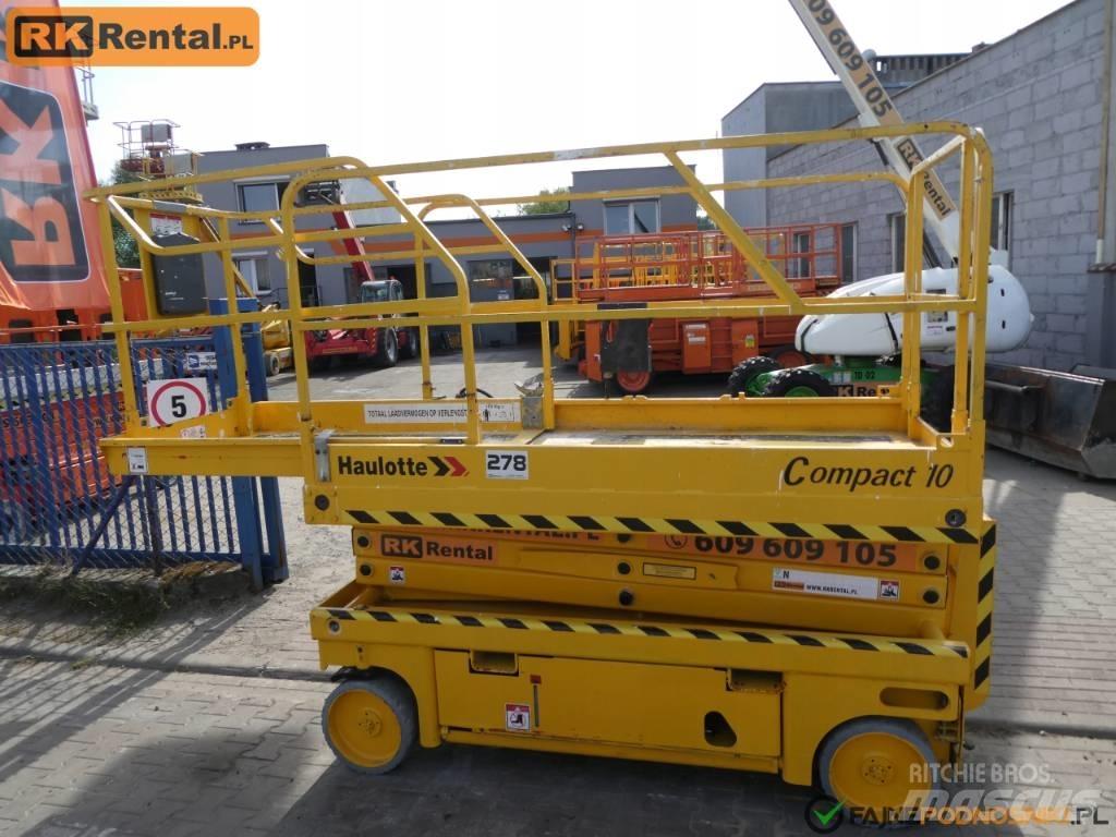 Haulotte Compact 10 Škarjaste dvižne ploščadi