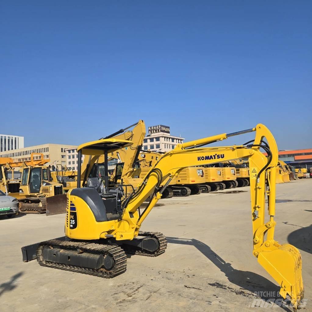 Komatsu PC 35 Mini bagri <7t