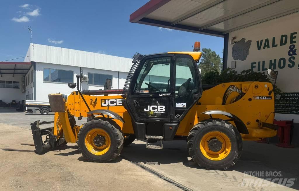 JCB 540-170 Teleskopski viličarji