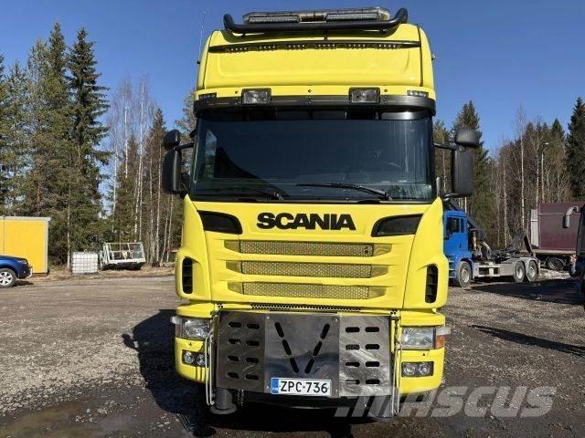 Scania R164G 8*4 Tovornjaki z žerjavom