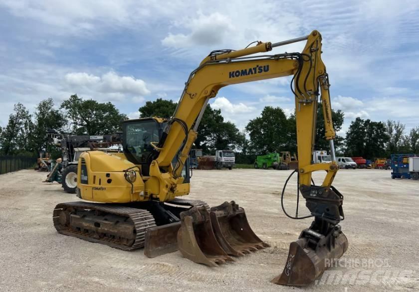 Komatsu PC 118 MR-8 Midi bagri 7t – 12t