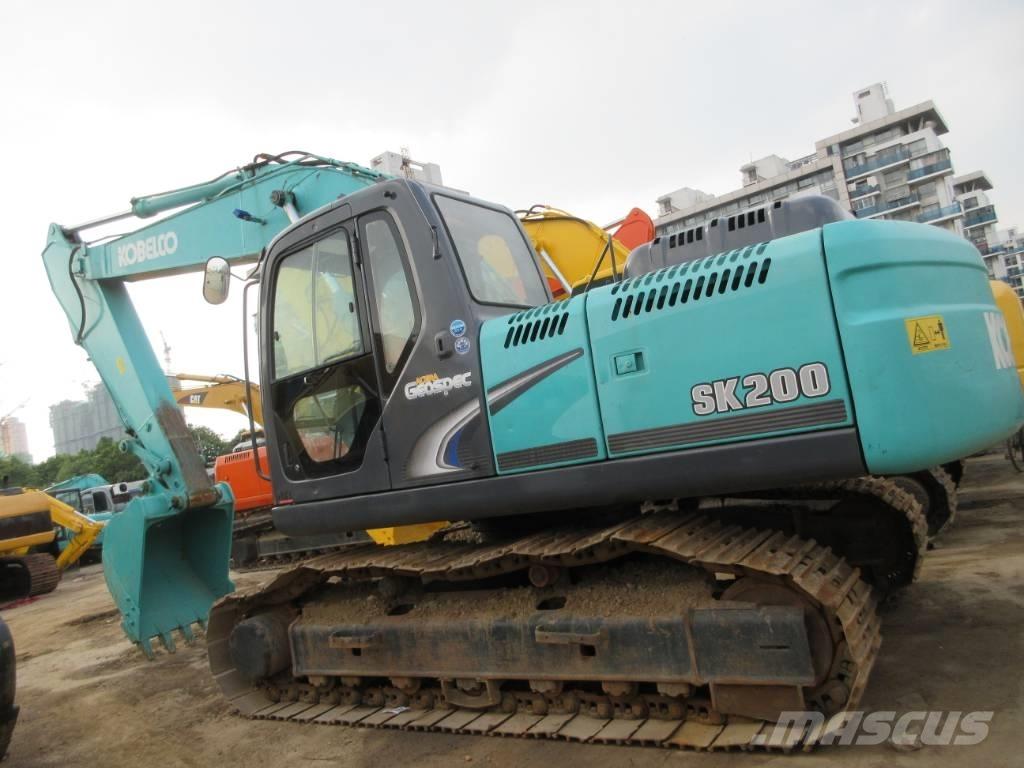 Kobelco SK 200-8 Bagri goseničarji