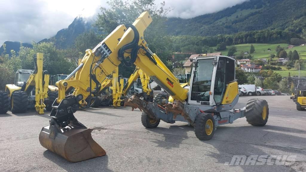 Menzi Muck M520 Bagri na kolesih