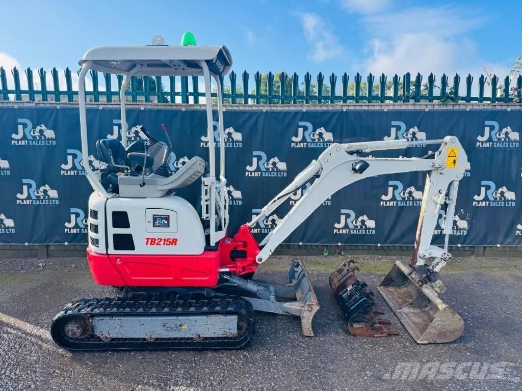 Takeuchi TB 215 R Mini bagri <7t
