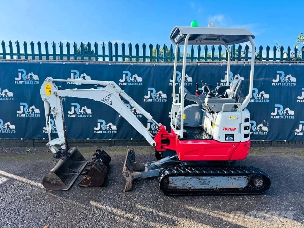 Takeuchi TB 215 R Mini bagri <7t