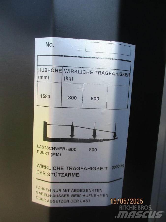 BT SWE 080L Ročni električni viličar
