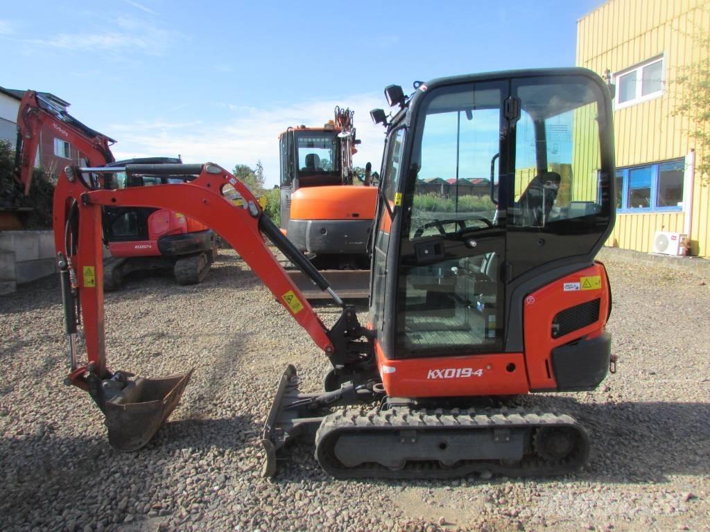 Kubota KX 019-4 Mini bagri <7t