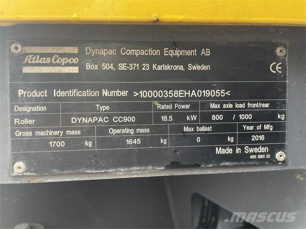 Atlas Copco CC900 Valjarji