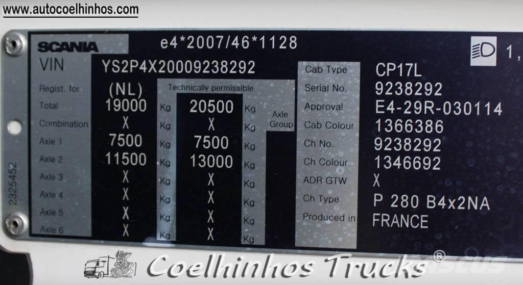 Scania P 280 Tovornjaki zabojniki