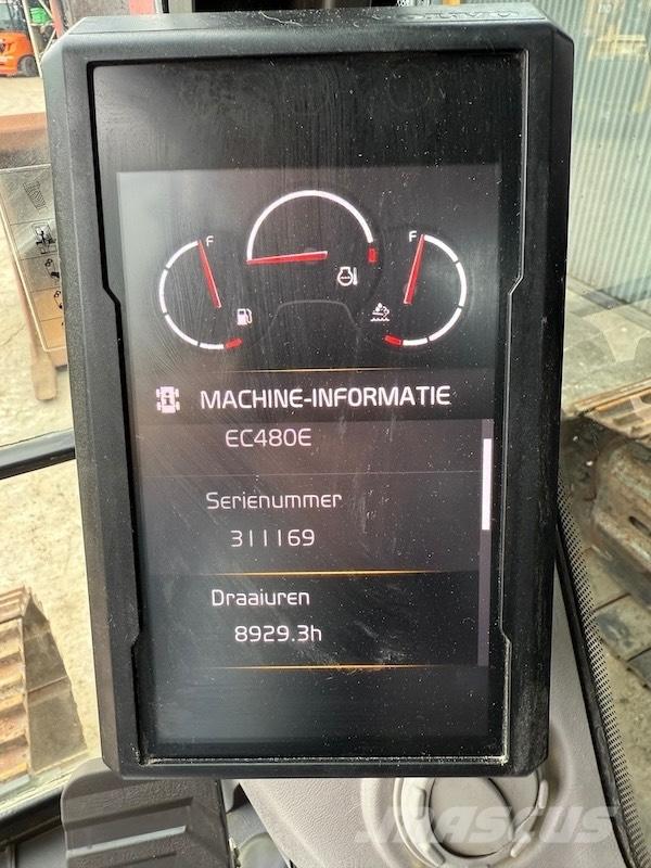 Volvo EC 480 E L Bagri goseničarji