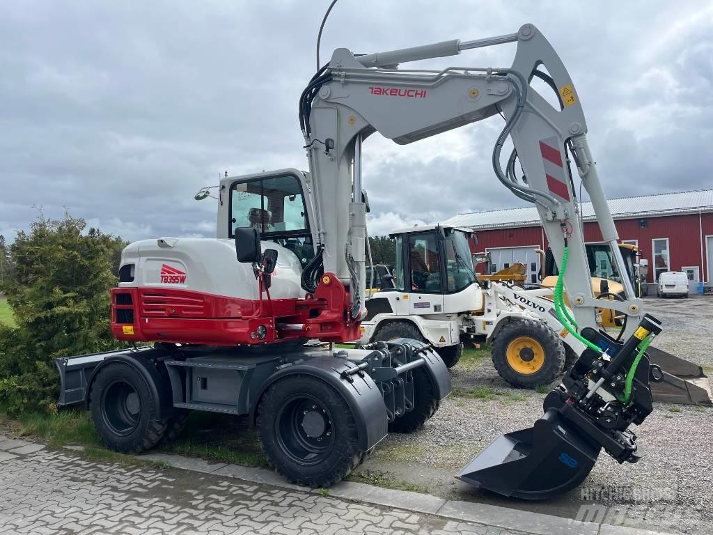 Takeuchi TB 395 W Bagri na kolesih