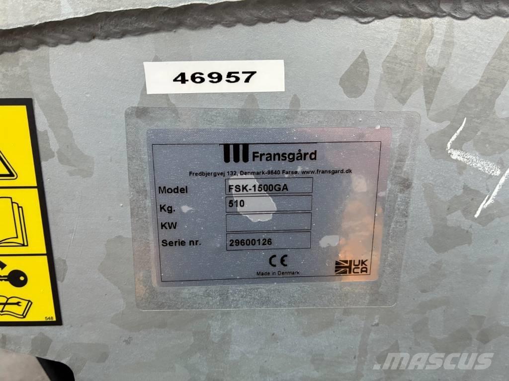 Fransgård FSK-1500 Trosilci peska in soli