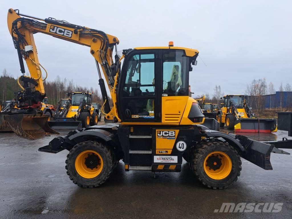 JCB Hydradig Bagri na kolesih