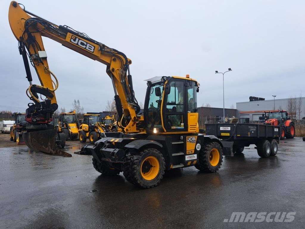 JCB Hydradig Bagri na kolesih