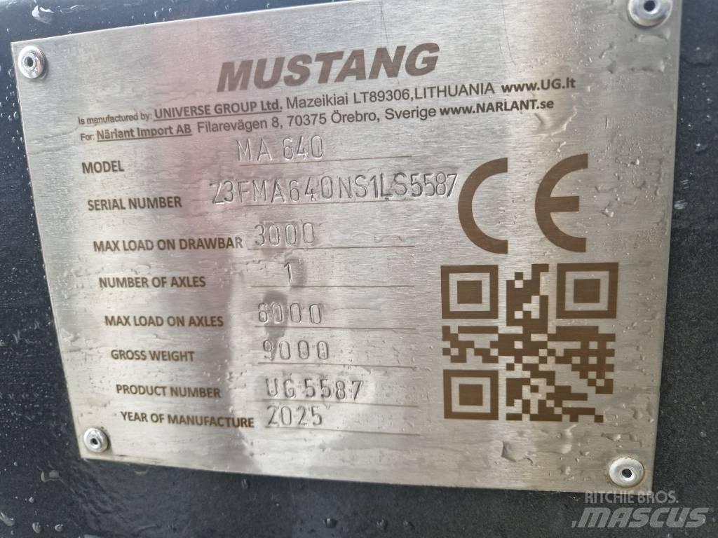 Mustang MA C-640 Druge prikolice