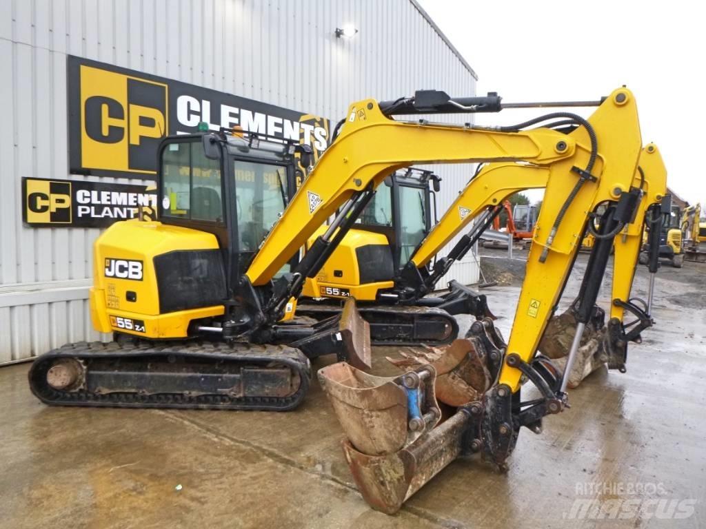 JCB 55 Z-1 Midi bagri 7t – 12t