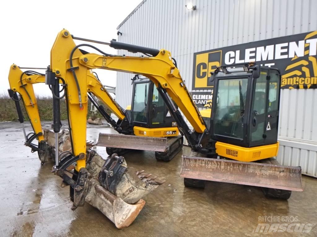 JCB 55 Z-1 Midi bagri 7t – 12t