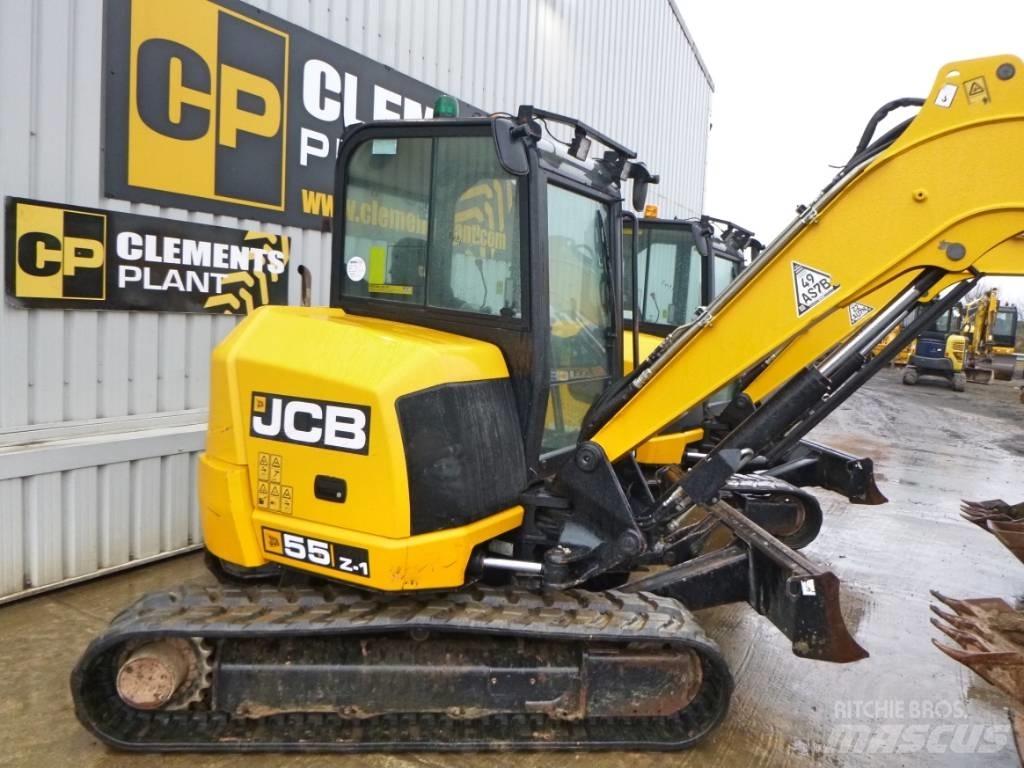 JCB 55 Z-1 Midi bagri 7t – 12t