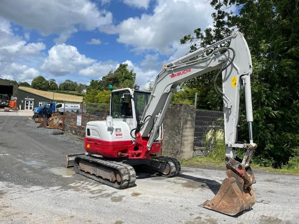 Takeuchi TB 260 Mini bagri <7t