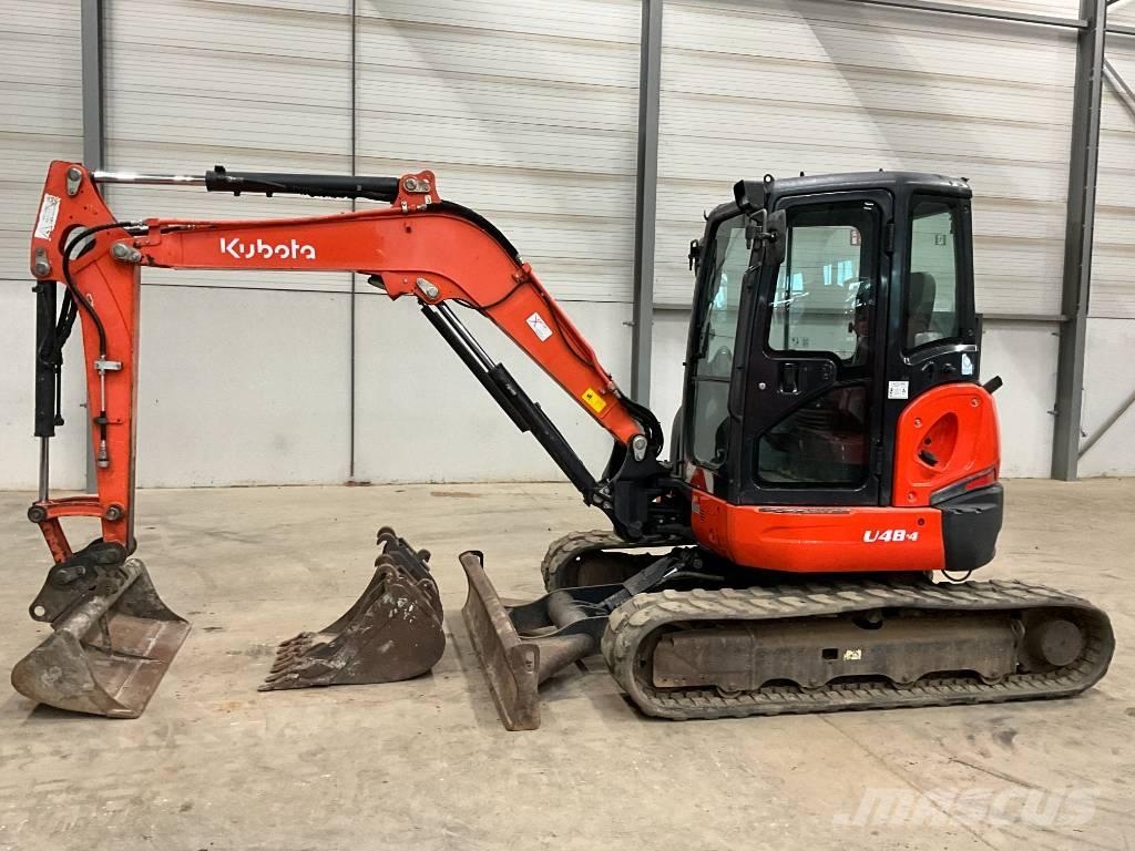 Kubota U 48-4 Mini bagri <7t