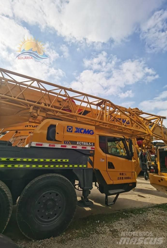XCMG XCT80L5 Rabljeni žerjavi za vsak teren