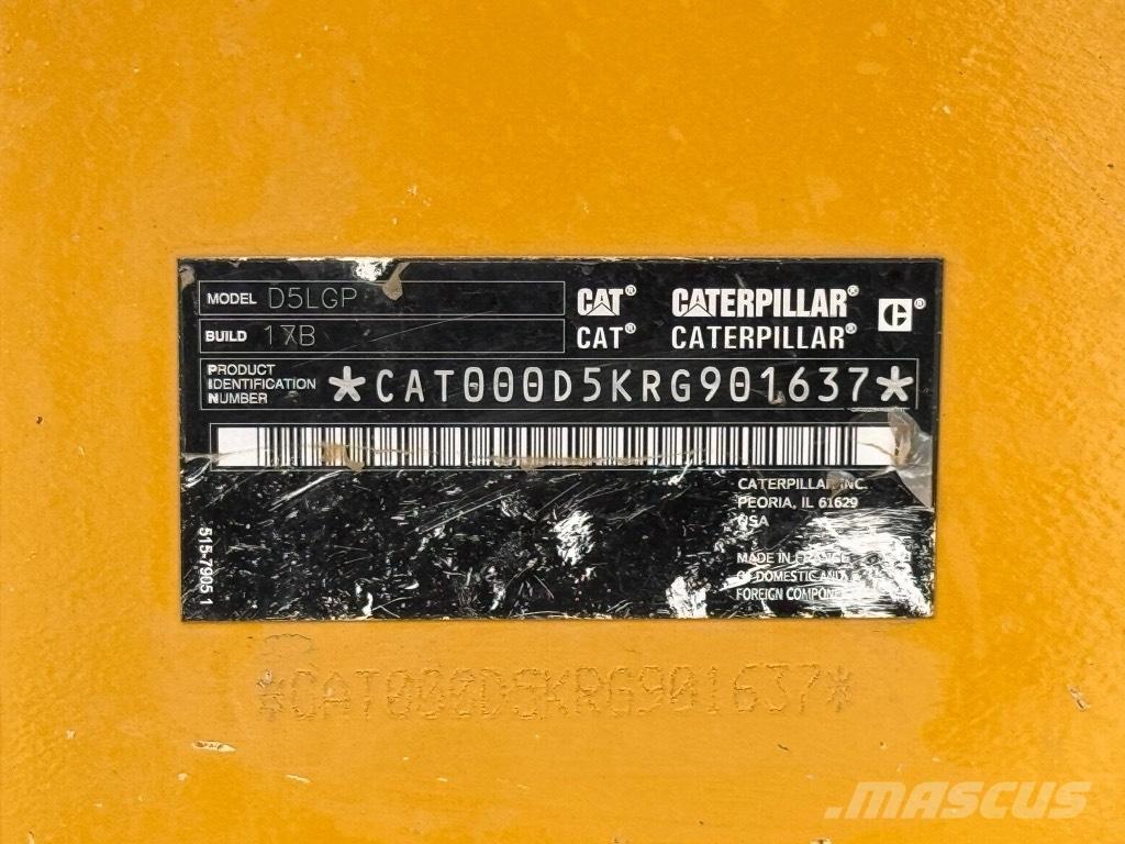 CAT D 5 LGP Buldožerji goseničarji