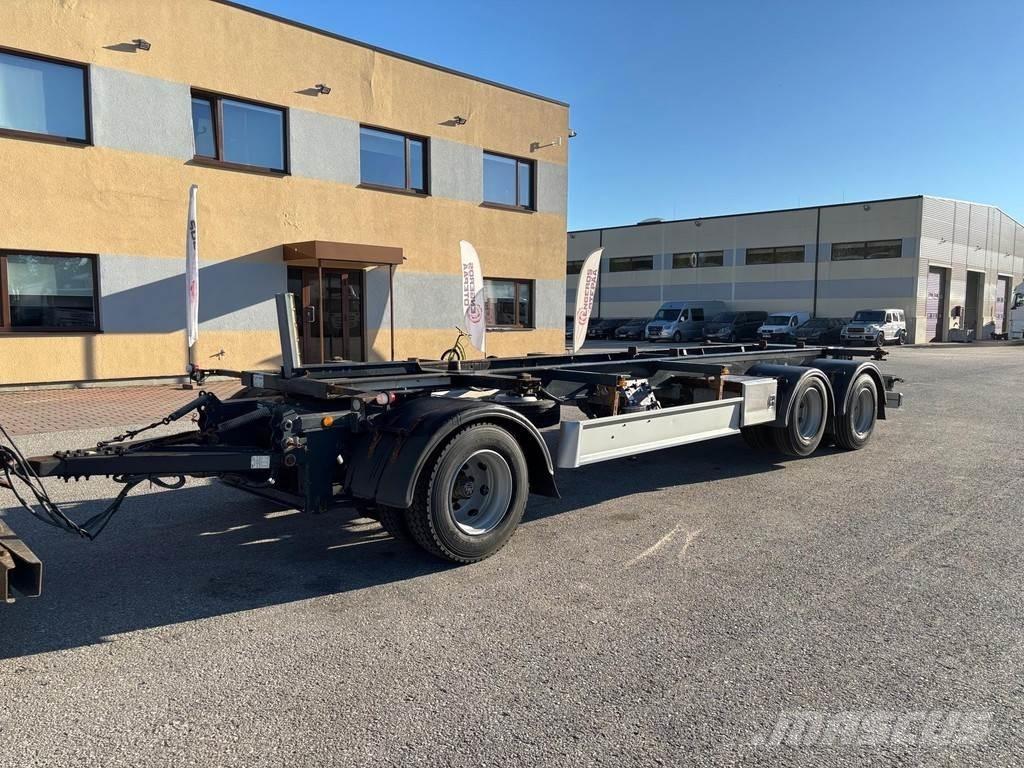 Fliegl 3-AXLE BDF Kontejnerske prikolice