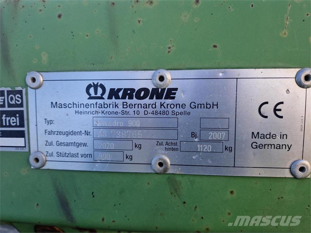 Krone Swadro 900 Zgrabljalniki