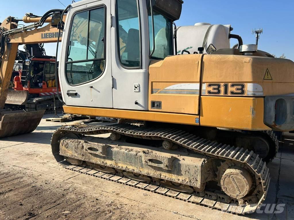 Liebherr R 313 Bagri goseničarji