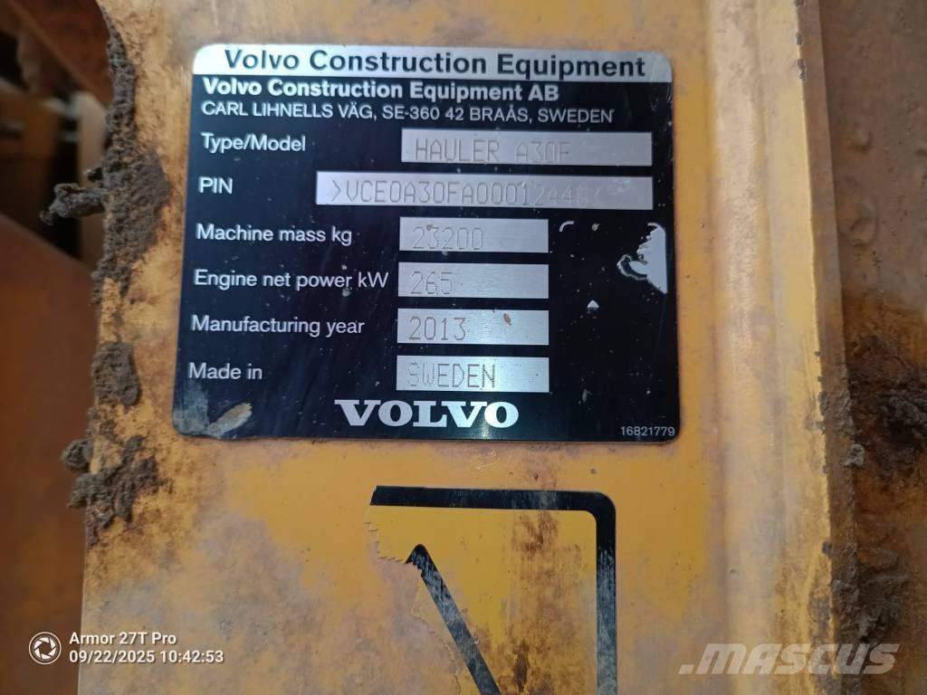 Volvo A 30 F Zglobni demperji