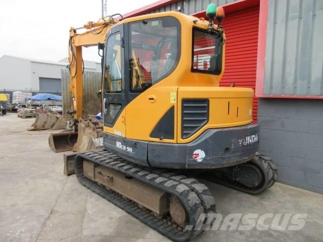 Hyundai R 80 CR-9A Midi bagri 7t – 12t