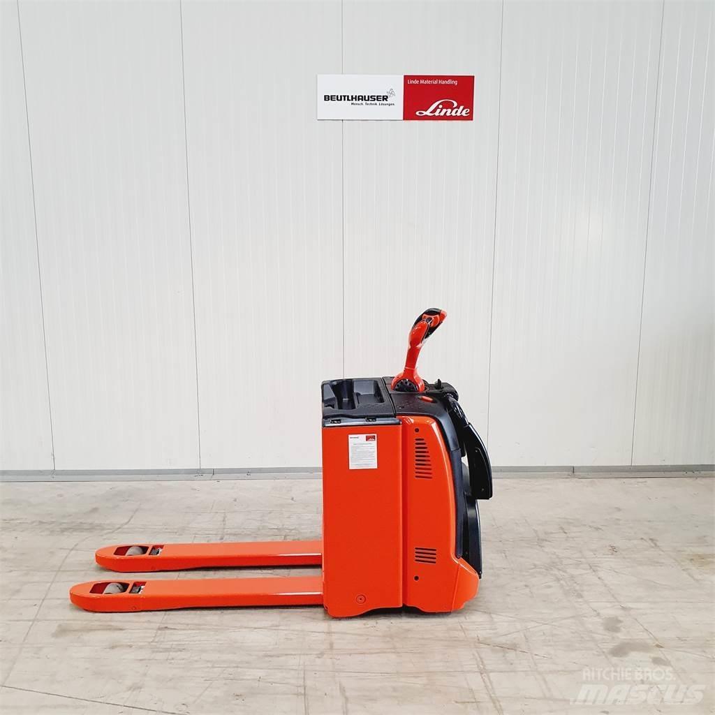 Linde T20AP kurz Električni nizko dvižni viličar