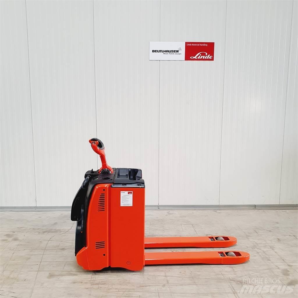 Linde T20AP kurz Električni nizko dvižni viličar