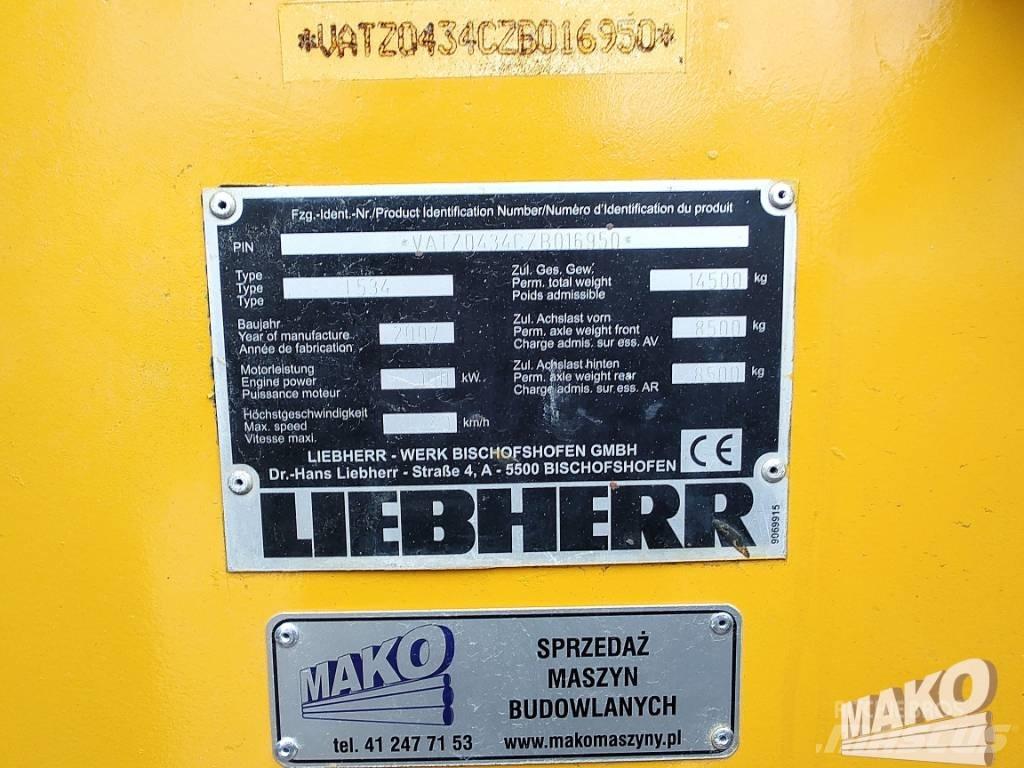 Liebherr L 534 Kolesni nakladalci