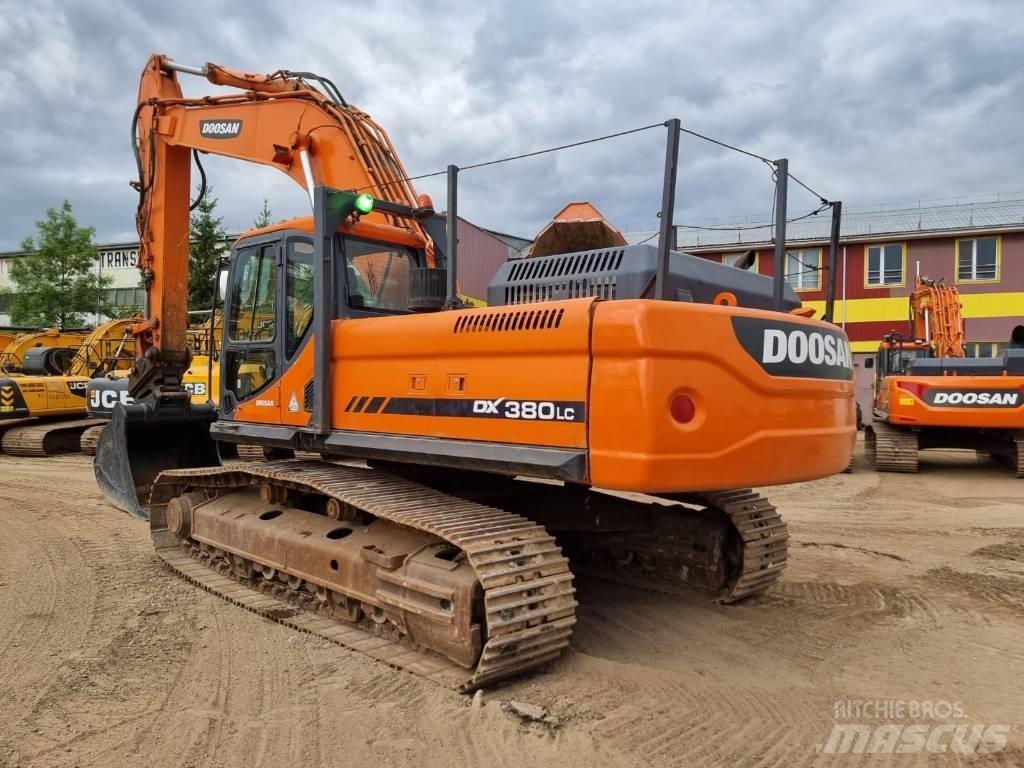 Doosan DX 380 LC Bagri goseničarji