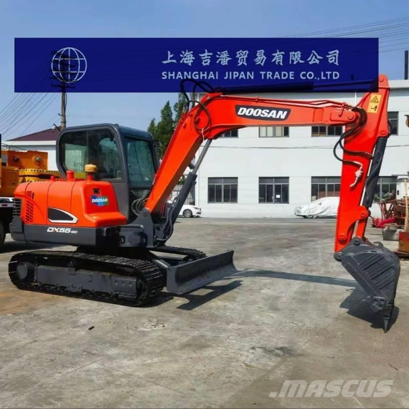 Doosan DX 55 Mini bagri <7t