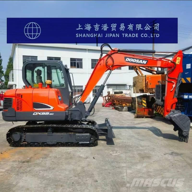 Doosan DX 55 Mini bagri <7t