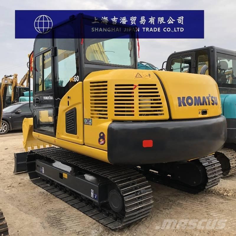 Komatsu PC 60 Bagri goseničarji