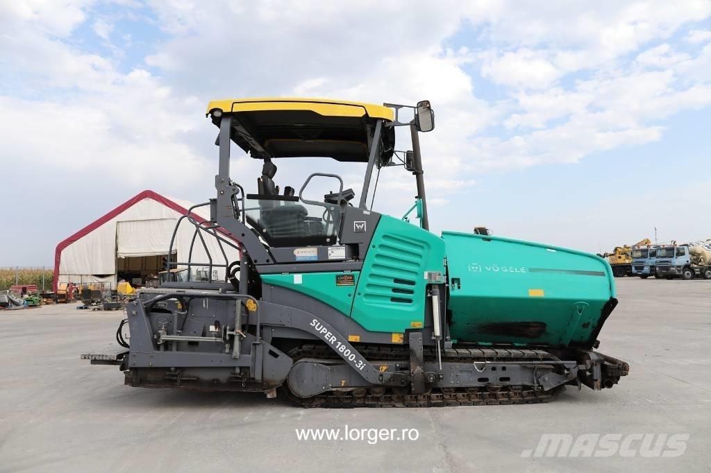 Vögele Super 1800 - 3i Asfaltni finišerji