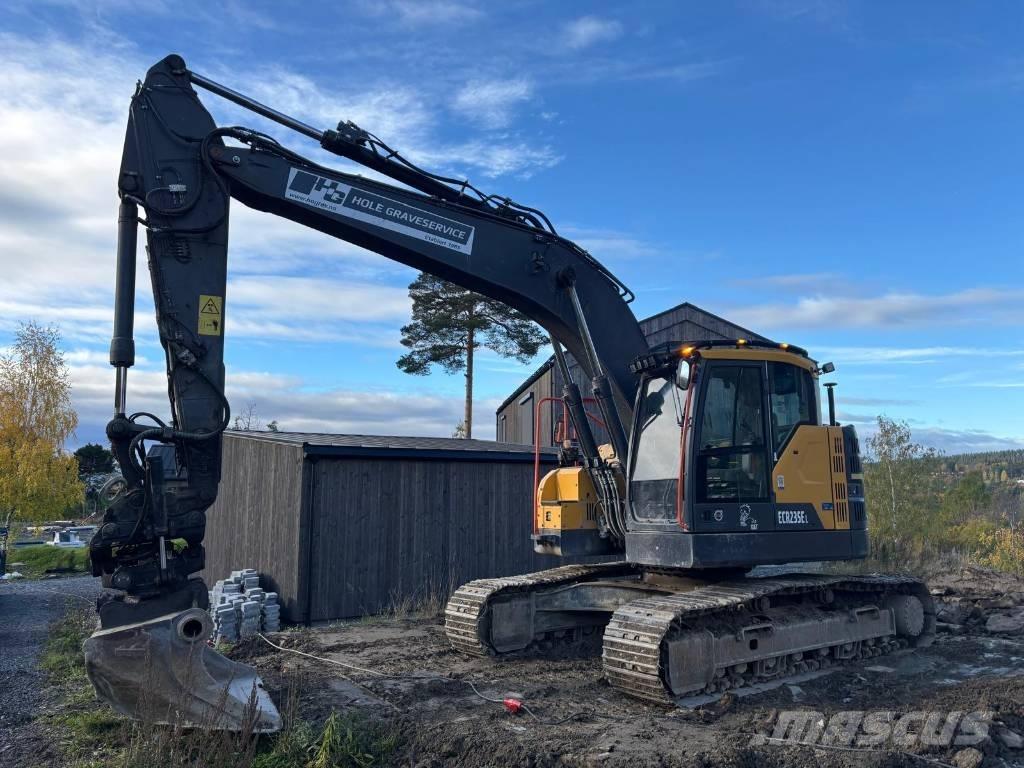 Volvo ECR 235 EL Bagri goseničarji