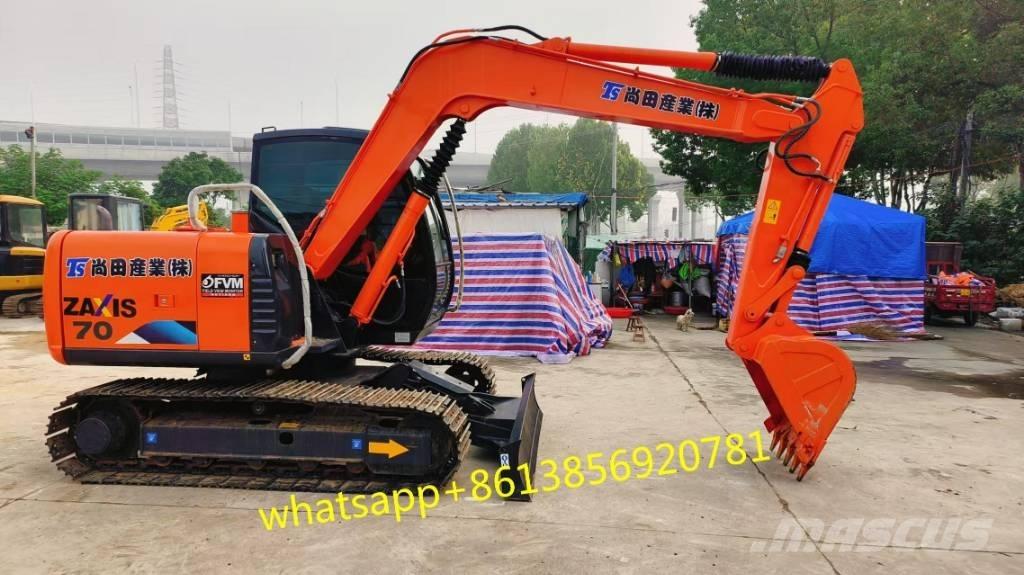 Hitachi ZX 70 Mini bagri <7t