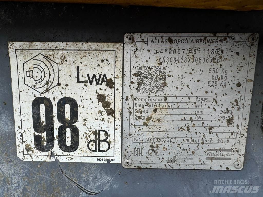 Atlas Copco XAS 48 Kompresorji